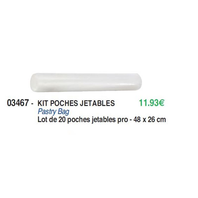 KIT  POCHE JETABLES