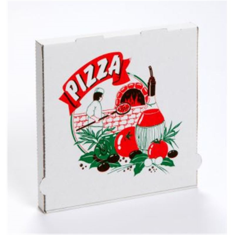 Boîte à pizza gamme Red City 31 cm 100 pièces - Kibo