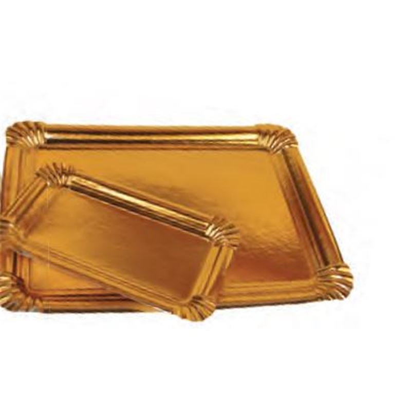 PLATEAU RECTANGLE METALLISE...