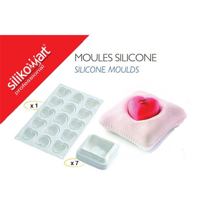 MOULES SILICONE COUSSINS COEUR