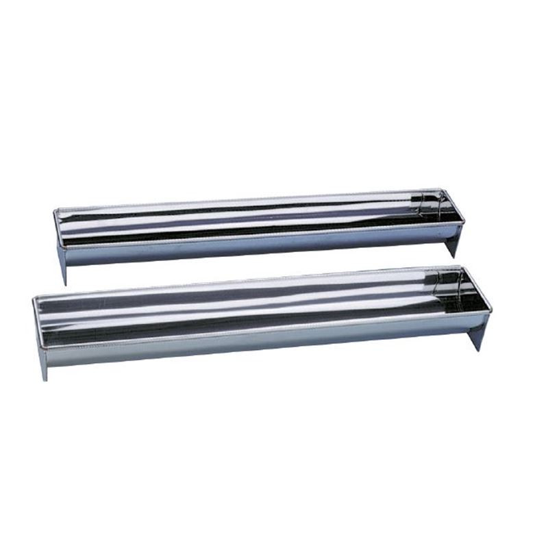 GOUTTIERES A BUCHES INOX 50 CM