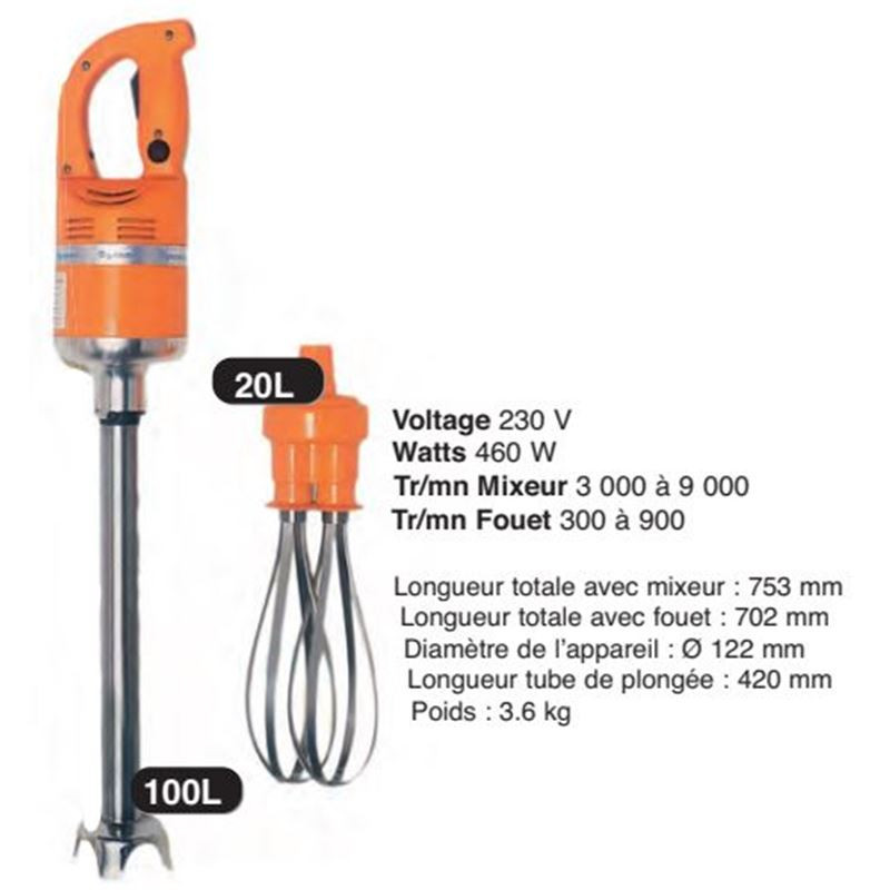 MIXEUR FOUET MASTER COMBI...