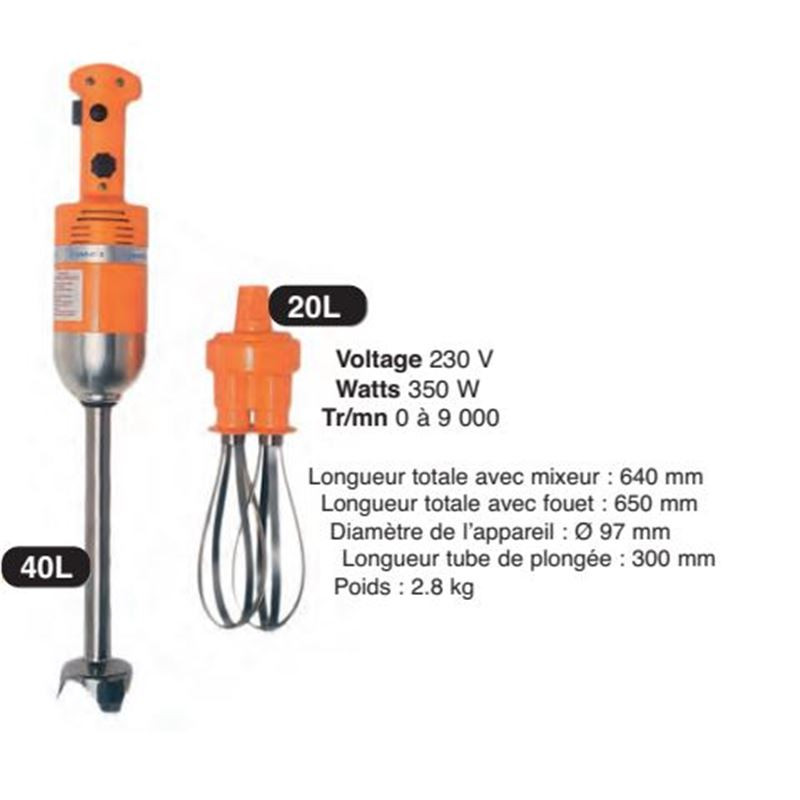 MIXEUR FOUET SENIOR COMBI...