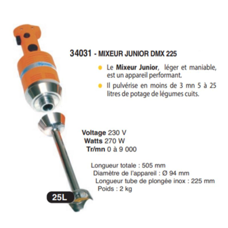 MIXEUR JUNIOR DMX 225 - 230...