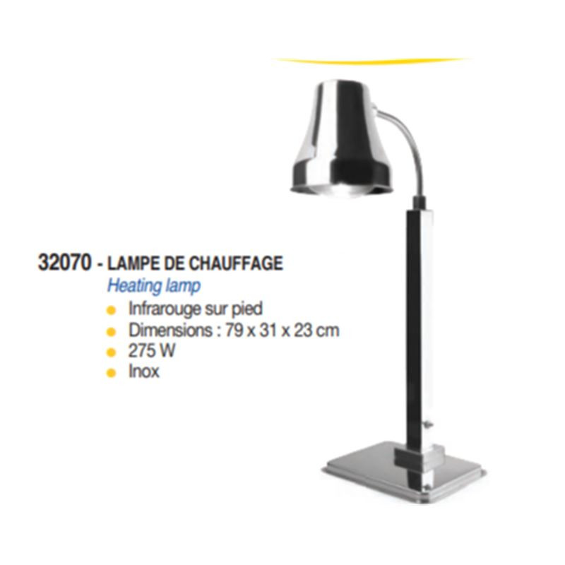 LAMPE DE CHAUFFAGE -275 W -...