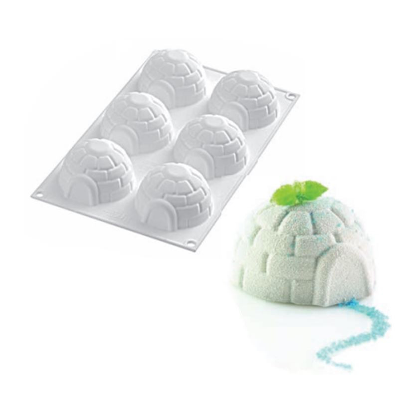 MOULES SILICONE 6 IGLOOS