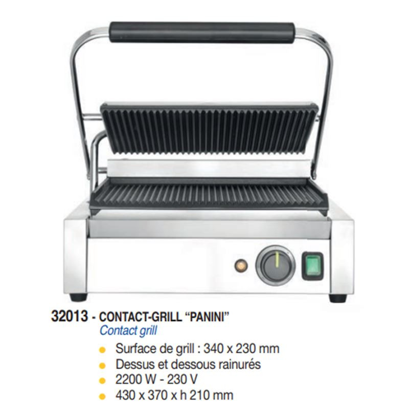 CONTACT-GRILL PANINI - 2200...