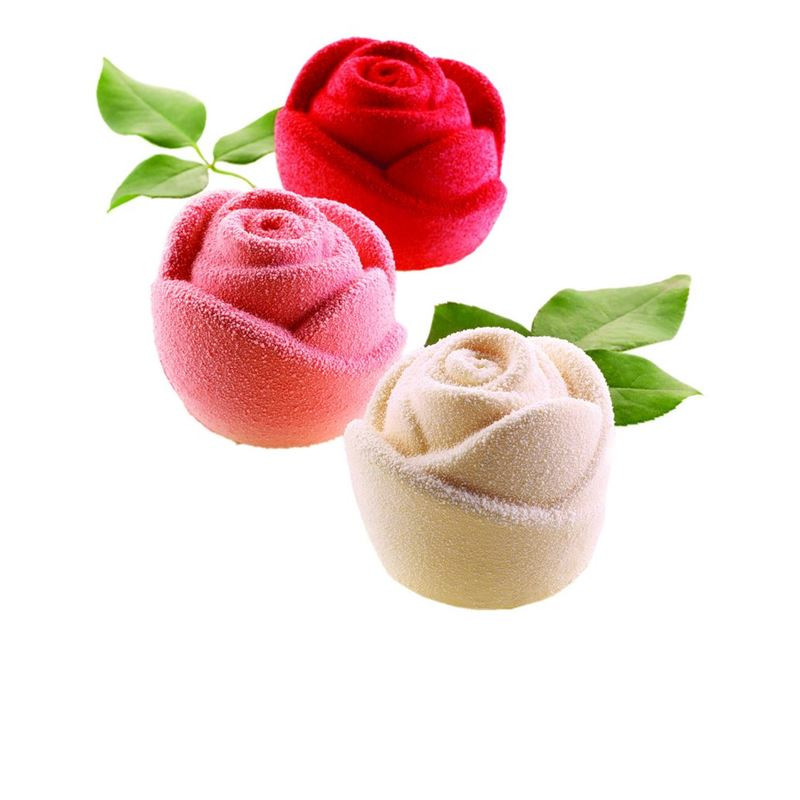 MOULES SILICONE 6 ROSES