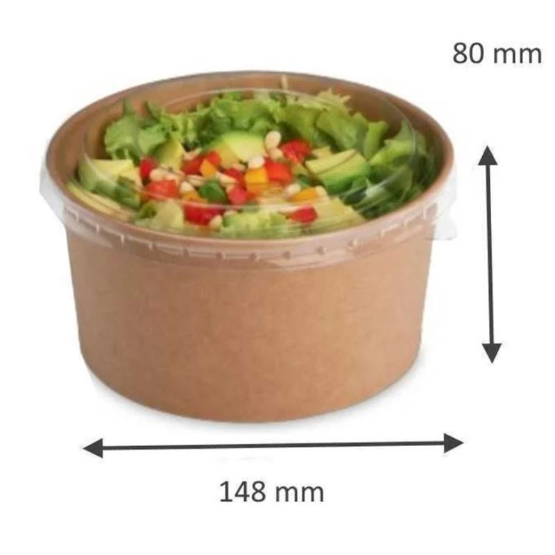 BOL SALADE ROND EN CARTON...