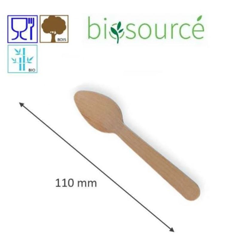 CUILLERE A DESSERT EN BOIS...